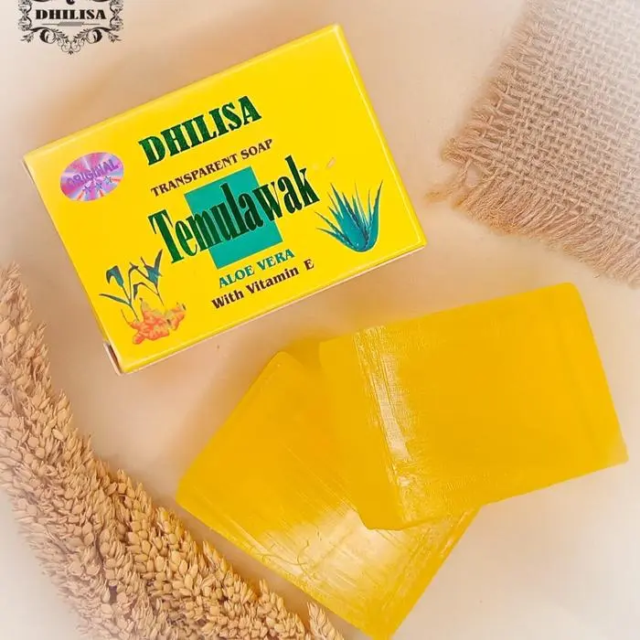 TEMULAWAK DHILISA SOAP ALOE VERA WITH VITAMIN E